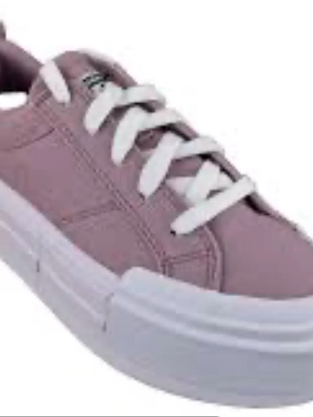 Converse Low-Top Platform Sneaker - Dusty Rose & White